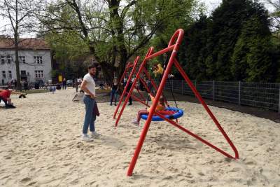 Młynówka Królewska – najdłuższy park w Polsce! Ahoj przygodo na nowym placu zabaw - zdjęcie 8