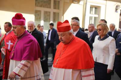 Imieniny kardynała Dziwisza. Wierni składają życzenia - zdjęcie 5