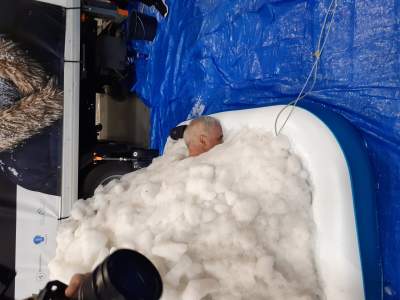 Bicie rekordu Guinnessa w długości przebywania w śniegu - zdjęcie 10