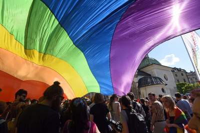 Radosny Marsz Równości w Krakowie: tu jest normalna Polska - zdjęcie 40