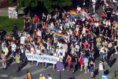Radosny Marsz Równości w Krakowie: tu jest normalna Polska - zdjęcie 50