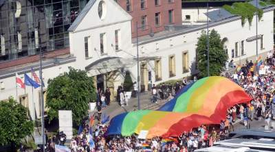 Radosny Marsz Równości w Krakowie: tu jest normalna Polska - zdjęcie 49