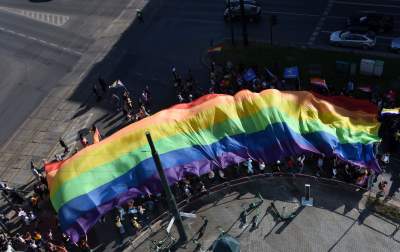 Radosny Marsz Równości w Krakowie: tu jest normalna Polska - zdjęcie 53