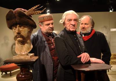 Jerzy Trela z przyjaciółmi: spektakl TVP "Zrzędność i przekora" A. Fredry - zdjęcie 6