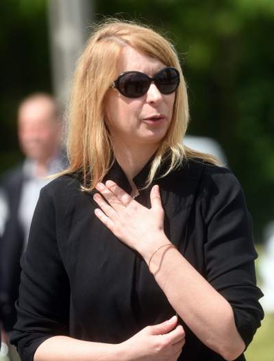 Artyści, przyjaciele, bliscy pożegnali Jerzego Trelę. Spoczął w rodzinnych Leńczach - zdjęcie 3