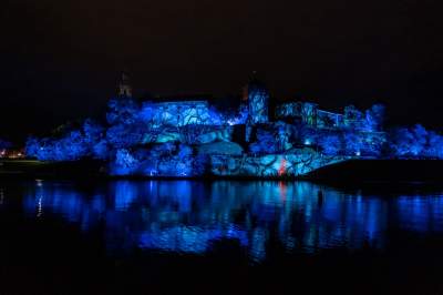 Tak Netflix wykorzystał Wawel do akcji promocyjnej. Nocny pokaz - zdjęcie 16