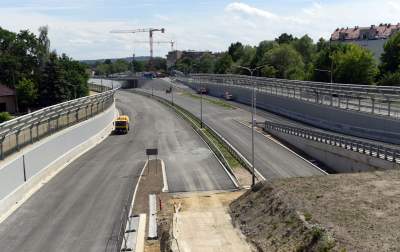 Tak wygląda prawie gotowa Trasa Łagiewnicka... - zdjęcie 35