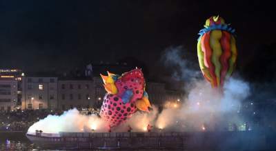 Pofrunął nawet pomnik Smoka Wawelskiego. Wielki pokaz nad Wisłą - zdjęcie 26
