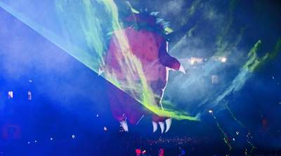 Pofrunął nawet pomnik Smoka Wawelskiego. Wielki pokaz nad Wisłą - zdjęcie 63