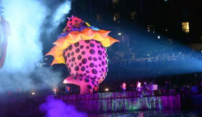 Pofrunął nawet pomnik Smoka Wawelskiego. Wielki pokaz nad Wisłą - zdjęcie 36