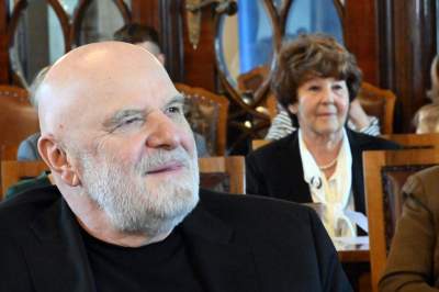 Andrzej Mleczko odbiera tytuł honorowego obywatela Krakowa, fot. Marek Lasyk - zdjęcie 8