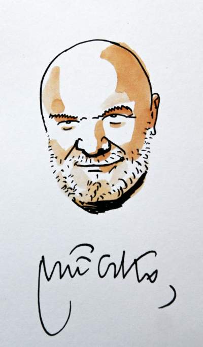 Andrzej Mleczko odbiera tytuł honorowego obywatela Krakowa, fot. Marek Lasyk - zdjęcie 5