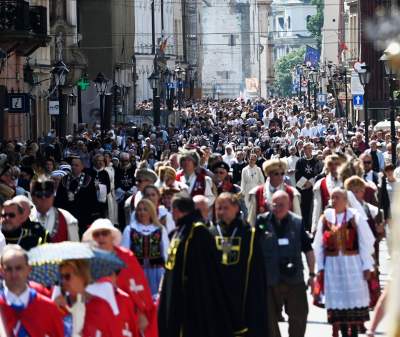 Boże Ciało w Krakowie: zabrakło sióstr prezentek? - zdjęcie 36