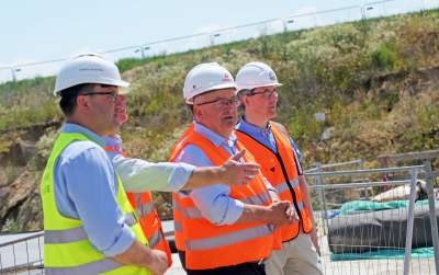 Gospodarska wizyta ministra na Północnej Obwodnicy Krakowa - zdjęcie 46