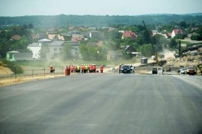 Gospodarska wizyta ministra na Północnej Obwodnicy Krakowa - zdjęcie 36
