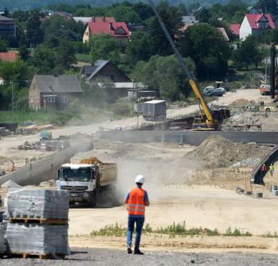 Gospodarska wizyta ministra na Północnej Obwodnicy Krakowa - zdjęcie 32