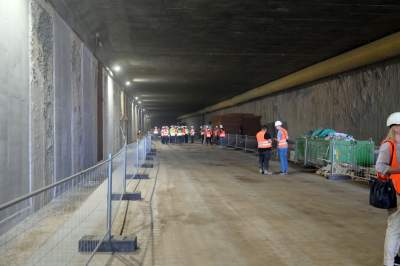 Gospodarska wizyta ministra na Północnej Obwodnicy Krakowa - zdjęcie 48