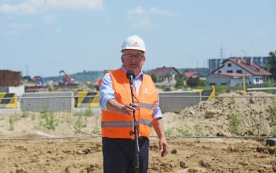 Gospodarska wizyta ministra na Północnej Obwodnicy Krakowa - zdjęcie 9