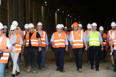 Gospodarska wizyta ministra na Północnej Obwodnicy Krakowa - zdjęcie 50