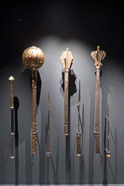 Nowy Skarbiec Koronny na Wawelu, spektakularny mapping na dziedzińcu - zdjęcie 25