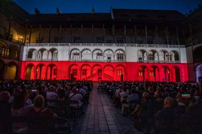 Nowy Skarbiec Koronny na Wawelu, spektakularny mapping na dziedzińcu - zdjęcie 4
