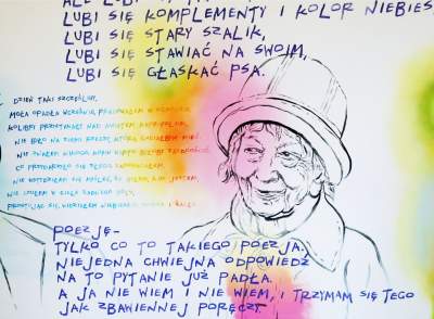 Literackie murale na szkolnym korytarzu. Kapitalny pomysł - zdjęcie 4