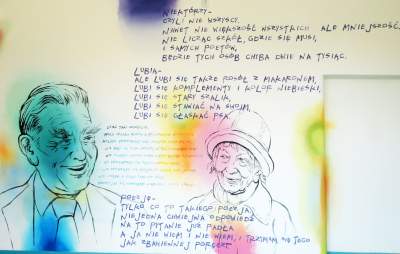 Literackie murale na szkolnym korytarzu. Kapitalny pomysł - zdjęcie 3