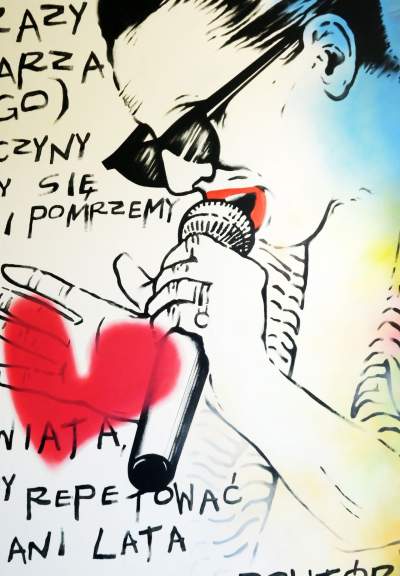 Literackie murale na szkolnym korytarzu. Kapitalny pomysł - zdjęcie 5