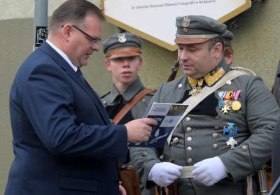 Marsz Szlakiem I Kompanii Kadrowej 2022, fot. Marek Lasyk - zdjęcie 4