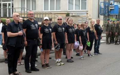 Marsz Szlakiem I Kompanii Kadrowej 2022, fot. Marek Lasyk - zdjęcie 13