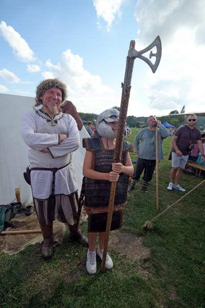 Średniowieczna osada na Błoniach, czyli huczne urodziny Smoka - zdjęcie 27