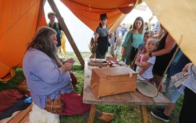 Średniowieczna osada na Błoniach, czyli huczne urodziny Smoka - zdjęcie 26