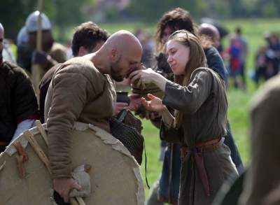 Średniowieczna osada na Błoniach, czyli huczne urodziny Smoka - zdjęcie 9