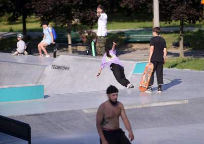 Otwarcie Skateparku na os. Widok. Użytkownicy zachwyceni - zdjęcie 7