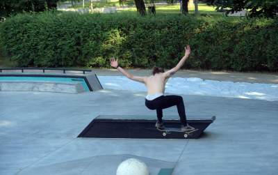 Otwarcie Skateparku na os. Widok. Użytkownicy zachwyceni - zdjęcie 10