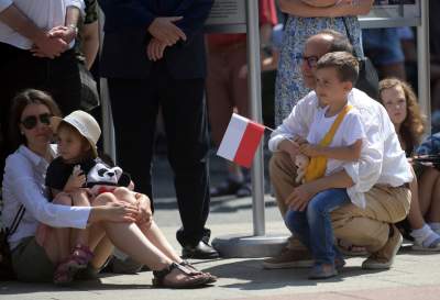 Tak Kraków świętował dzień Wojska Polskiego. Msza, złożenie kwiatów... - zdjęcie 27