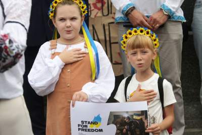 Marsz Niepodlegoci Ukrainy, fot. Marek Lasyk - zdjęcie 18