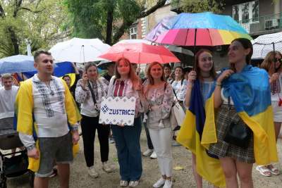 Marsz Niepodlegoci Ukrainy, fot. Marek Lasyk - zdjęcie 57