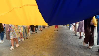 Marsz Niepodlegoci Ukrainy, fot. Marek Lasyk - zdjęcie 37