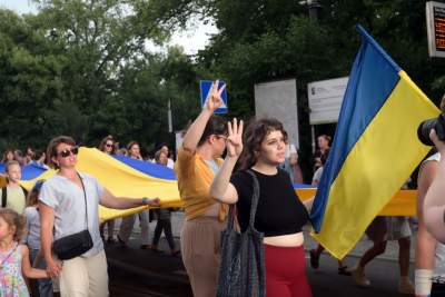 Marsz Niepodlegoci Ukrainy, fot. Marek Lasyk - zdjęcie 51