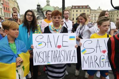 Marsz Niepodlegoci Ukrainy, fot. Marek Lasyk - zdjęcie 11