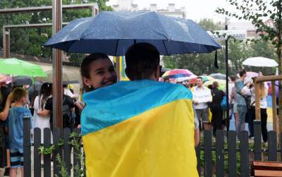 Marsz Niepodlegoci Ukrainy, fot. Marek Lasyk - zdjęcie 45