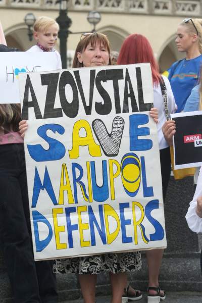 Marsz Niepodlegoci Ukrainy, fot. Marek Lasyk - zdjęcie 12