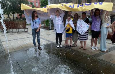 Marsz Niepodlegoci Ukrainy, fot. Marek Lasyk - zdjęcie 46