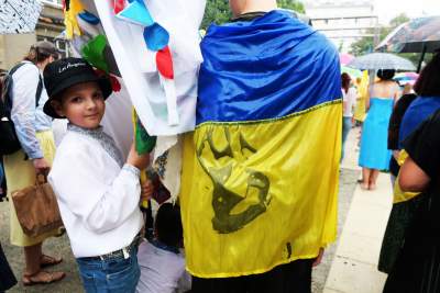 Marsz Niepodlegoci Ukrainy, fot. Marek Lasyk - zdjęcie 44