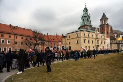 Tak wyglądał w Krakowie Dzień pamięci Żołnierzy Wyklętych - zdjęcie 9