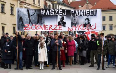 Tak wyglądał w Krakowie Dzień pamięci Żołnierzy Wyklętych - zdjęcie 1
