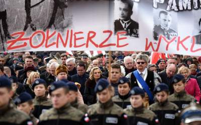 Tak wyglądał w Krakowie Dzień pamięci Żołnierzy Wyklętych - zdjęcie 11