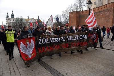 Tak wyglądał w Krakowie Dzień pamięci Żołnierzy Wyklętych - zdjęcie 15