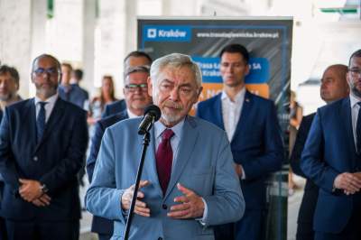 Uroczyste otwarcie Trasy Łagiewnickiej. Ulice, tunele, torowiska - zdjęcie 2